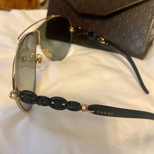 Gucci sunglasses.